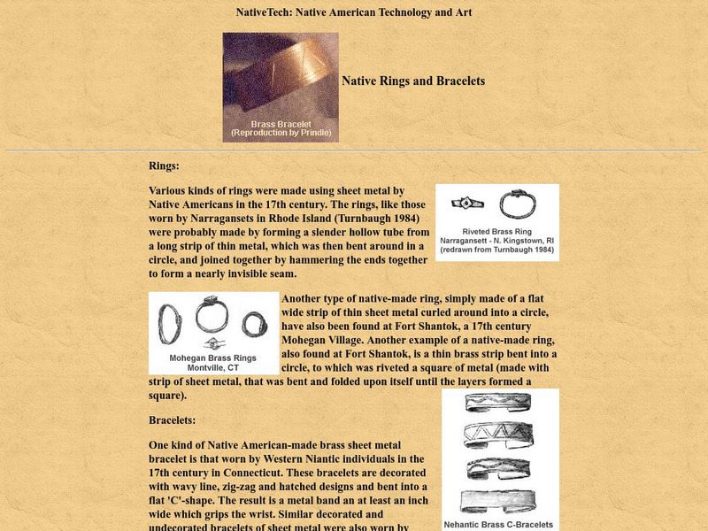 Native Tech: Native Rings and Bracelets Website Native Tech: Native Rings and Bracelets Website