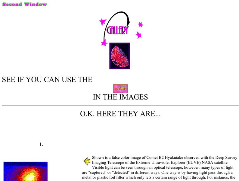 Center for Science Education: Gallery Graphic Center for Science Education: Gallery Graphic