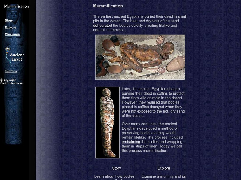 British Museum: Mummification Website British Museum: Mummification Website