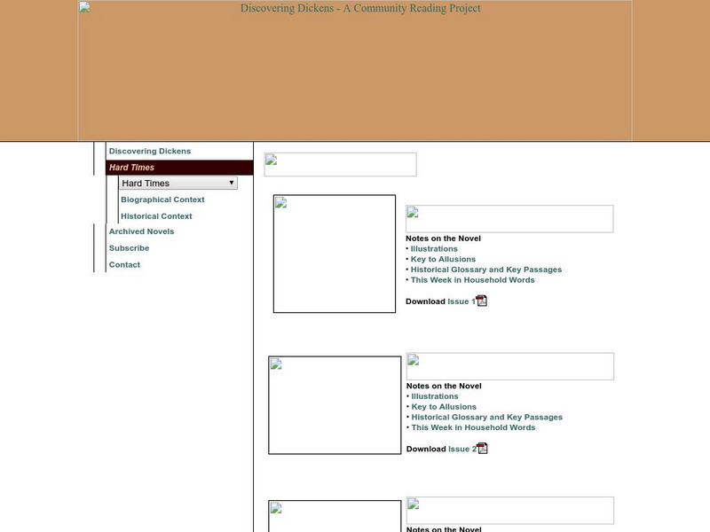 Stanford University: Hard Times Unit Plan Stanford University: Hard Times Unit Plan