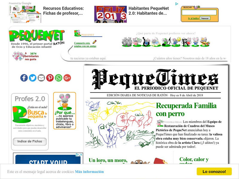 Pequenet: El Periodico Official De Pequenet Website Pequenet: El Periodico Official De Pequenet Website