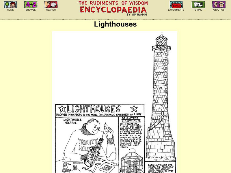 Rudiments of Wisdom: Lighthouses Graphic
