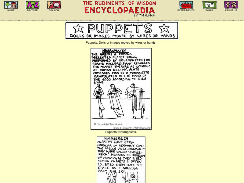 Rudiments of Wisdom: Puppets Graphic Rudiments of Wisdom: Puppets Graphic