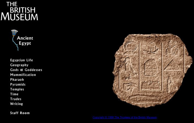 The British Museum: Egyptian Life Unit Plan The British Museum: Egyptian Life Unit Plan