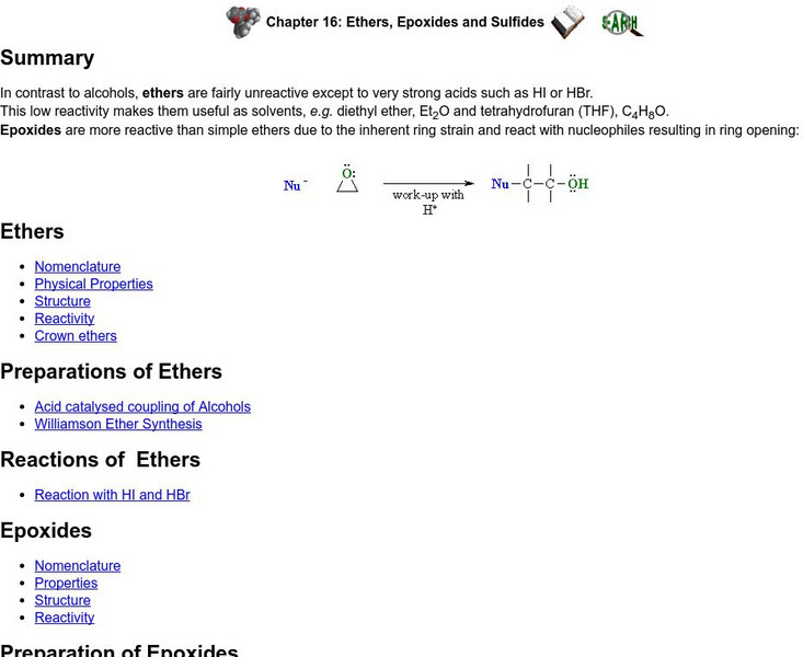 University of Calgary: Ethers eBook University of Calgary: Ethers eBook