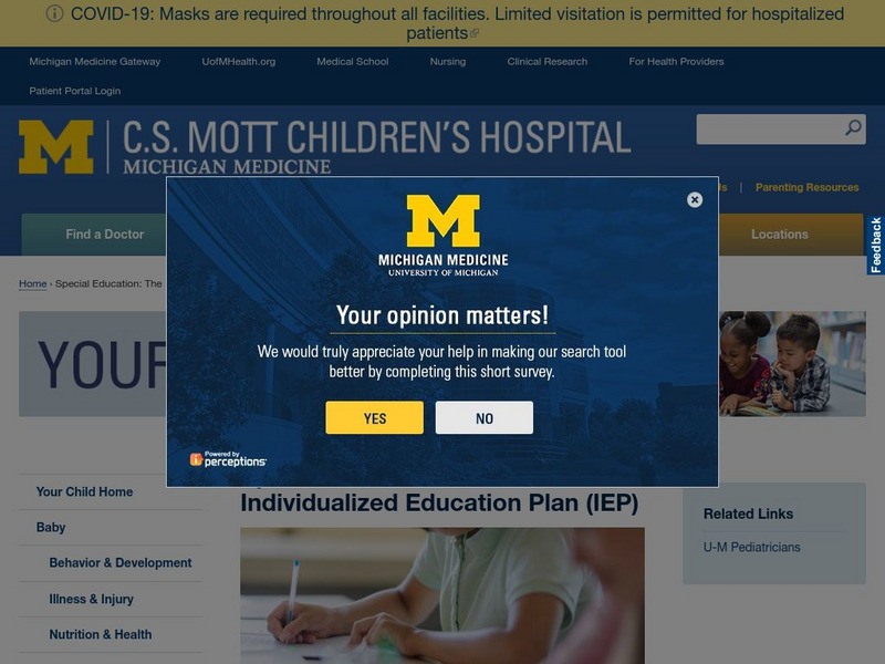 University of Michigan Health System: What Are Learning Disabilities (Ld)? Article University of Michigan Health System: What Are Learning Disabilities (Ld)? Article