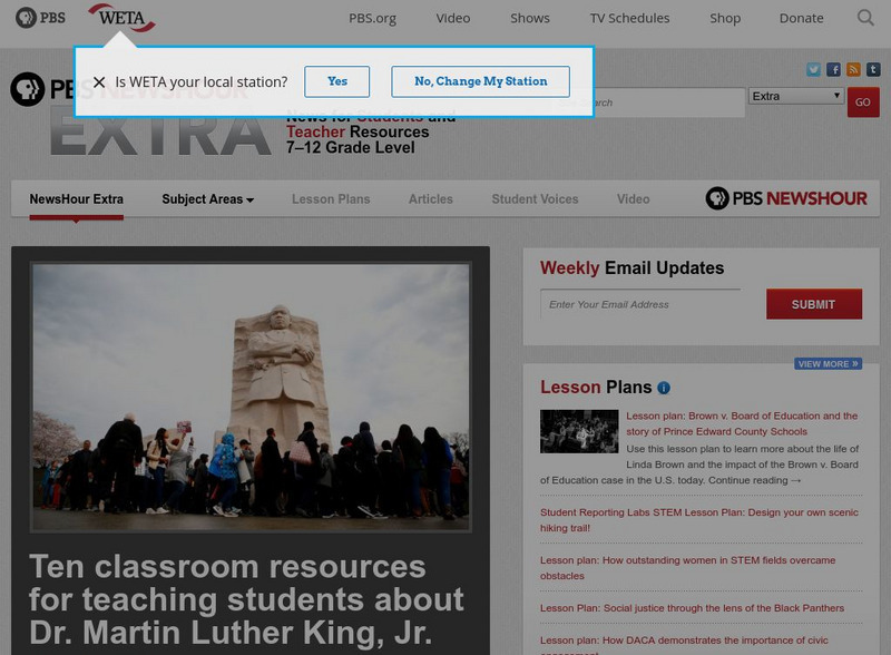 Pbs News Hour Extra for Students and Teachers Website Pbs News Hour Extra for Students and Teachers Website