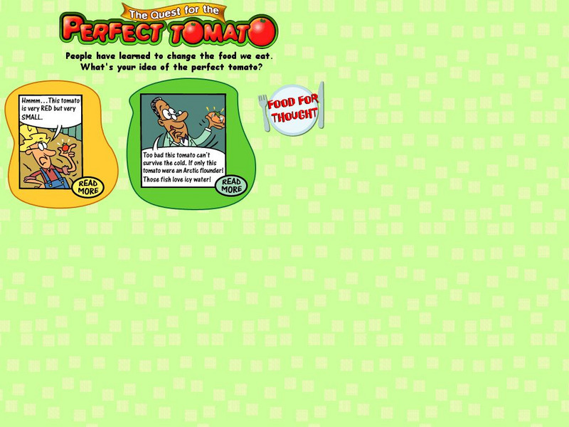 American Museum of Natural History: O Logy: Quest for the Perfect Tomato Interactive