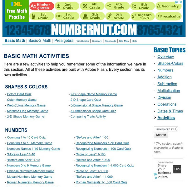 Number Nut: Multiplication: Single and Double Digit Multiplication (No Carrying) Unknown Type Number Nut: Multiplication: Single and Double Digit Multiplication (No Carrying) Unknown Type
