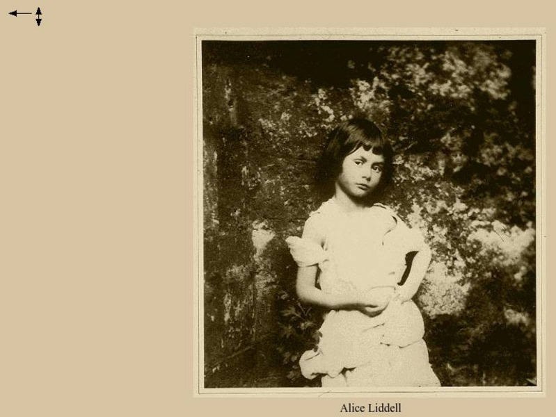 University of Virginia: Alice Liddell Graphic University of Virginia: Alice Liddell Graphic