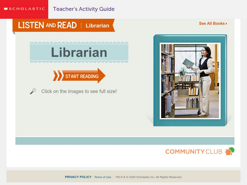 Scholastic: Listen and Read: Librarian eBook Scholastic: Listen and Read: Librarian eBook