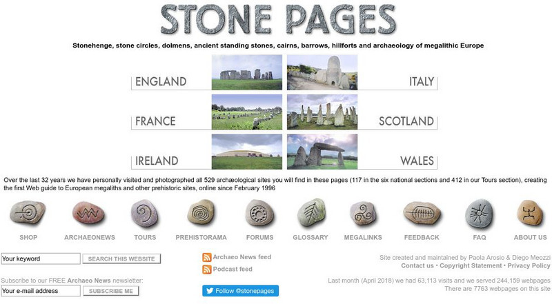 Stone Pages Website