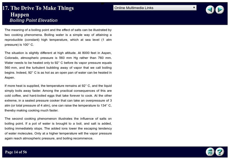 The Drive to Make Things Happen/boiling Point Elevation PPT