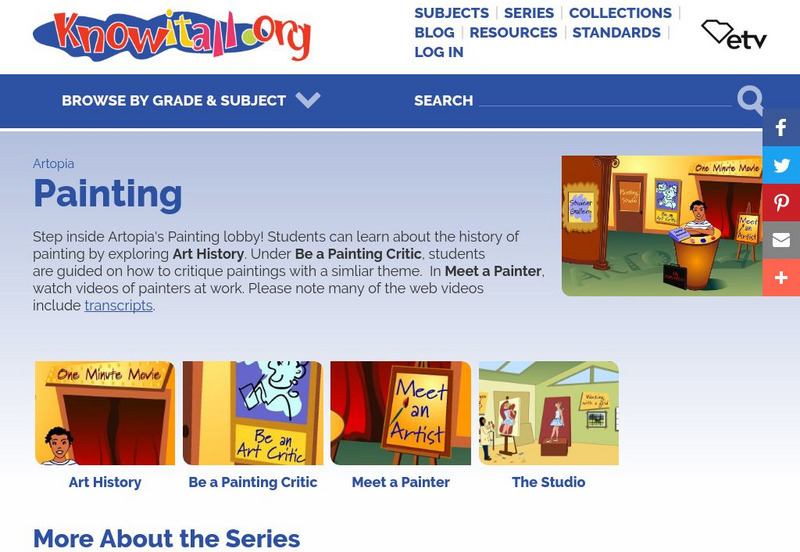 South Carolina Etv Commission: Artopia: Painting Interactive South Carolina Etv Commission: Artopia: Painting Interactive