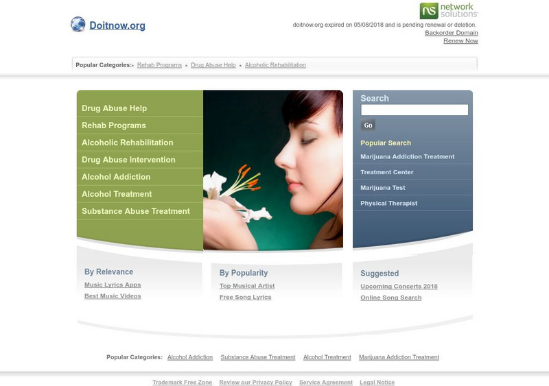 Do It Now: Children of Alcoholics Handout