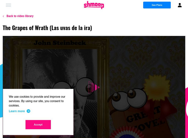 Shmoop: Grapes of Wrath (Las Uvas De La Ira) Instructional Video Shmoop: Grapes of Wrath (Las Uvas De La Ira) Instructional Video