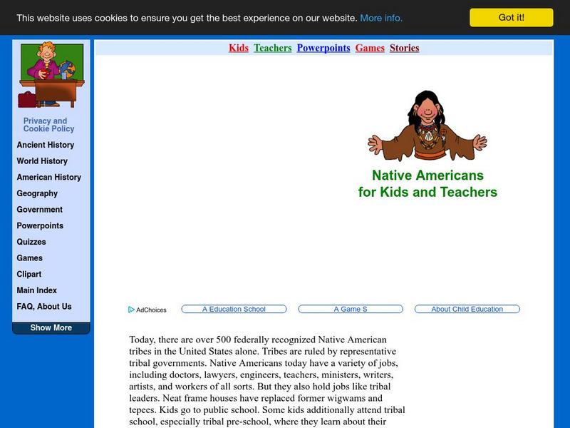 Lin and Don Donn: Native Americans in Olden Times Website Lin and Don Donn: Native Americans in Olden Times Website