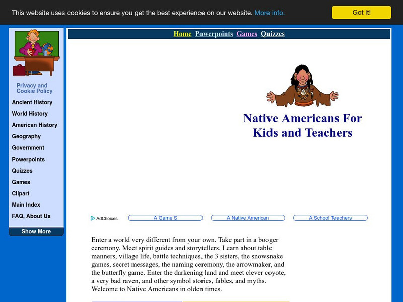 Lin and Don Donn: Native American Lessons & Activities Activity Lin and Don Donn: Native American Lessons & Activities Activity