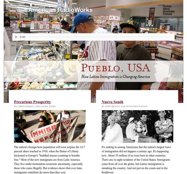 American Radio Works: Pueblo, Usa Audio American Radio Works: Pueblo, Usa Audio