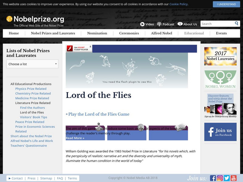 The Nobel Prize: Lord of the Flies Interactive
