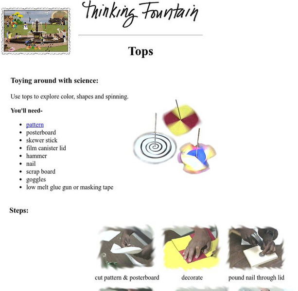 Science Museum of Minnesota: Tops Activity Science Museum of Minnesota: Tops Activity