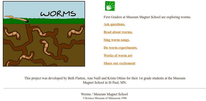 Science Museum of Minnesota: Worms Activity Science Museum of Minnesota: Worms Activity
