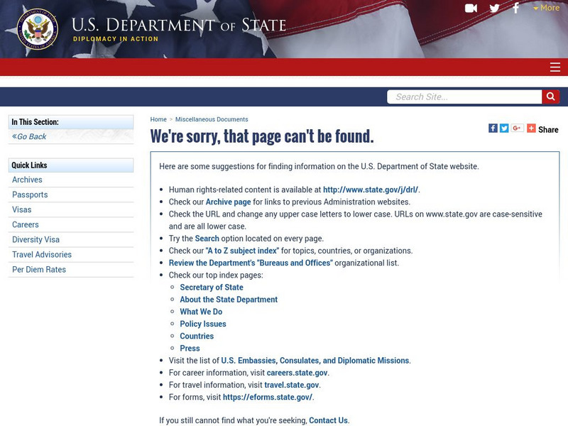 Us Department of State: Archive: Human Rights Report: Rwanda Handout Us Department of State: Archive: Human Rights Report: Rwanda Handout