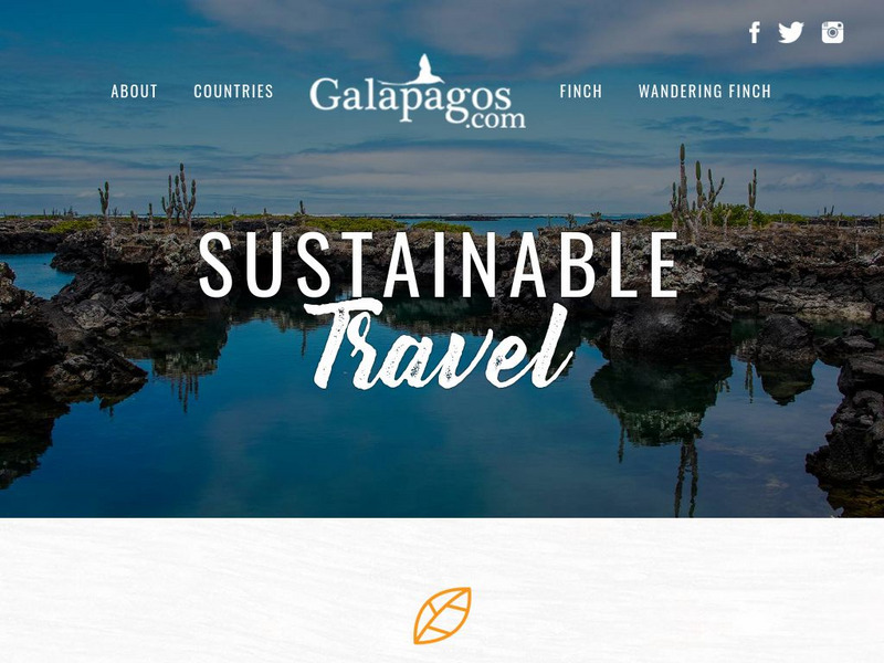Galapagos Islands Website