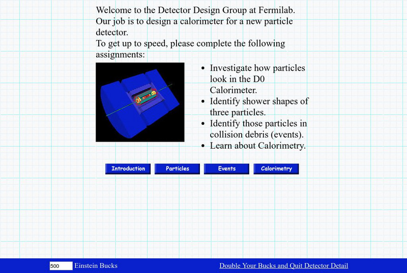 Fermilab: Detector Detail Unit Plan Fermilab: Detector Detail Unit Plan