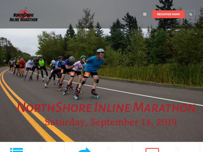 The North Shoreline Inline Marathon Website