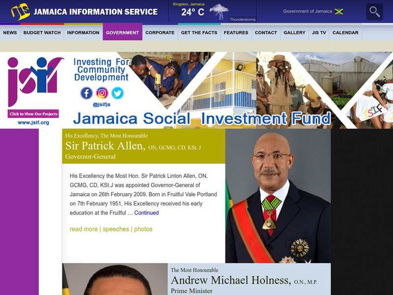 Government of Jamaica Website