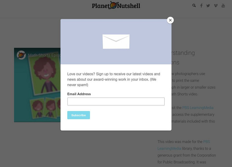 Planet Nutshell: Math Shorts: Dilations Instructional Video Planet Nutshell: Math Shorts: Dilations Instructional Video