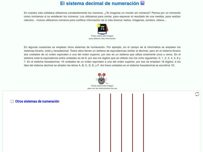 Ministerio De Educacion: El Sistema Decimal De Numeracion Activity Ministerio De Educacion: El Sistema Decimal De Numeracion Activity