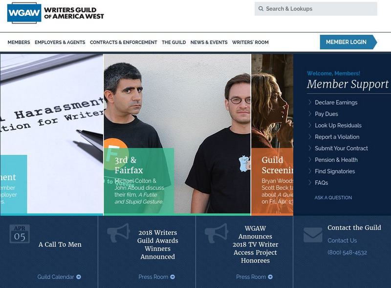 Writers Guild of America Professional Doc Writers Guild of America Professional Doc