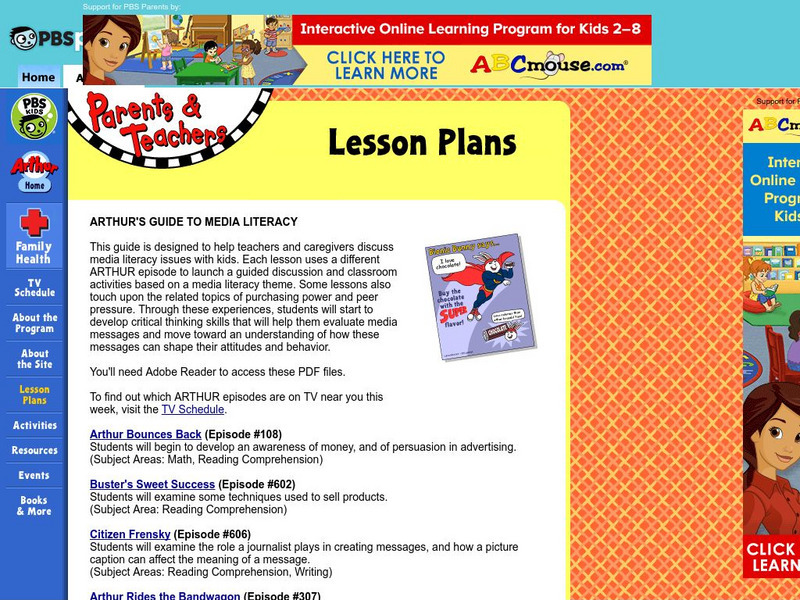 Pbs Teachers: Just Desserts Lesson Plan Pbs Teachers: Just Desserts Lesson Plan
