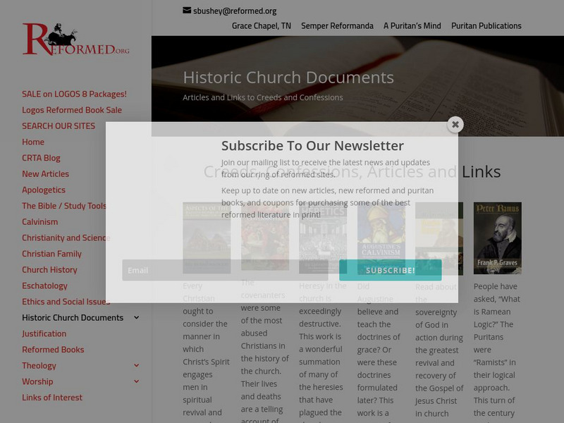 Reformed.org: Historic Church Documents: Notes on First Chronicles Website Reformed.org: Historic Church Documents: Notes on First Chronicles Website