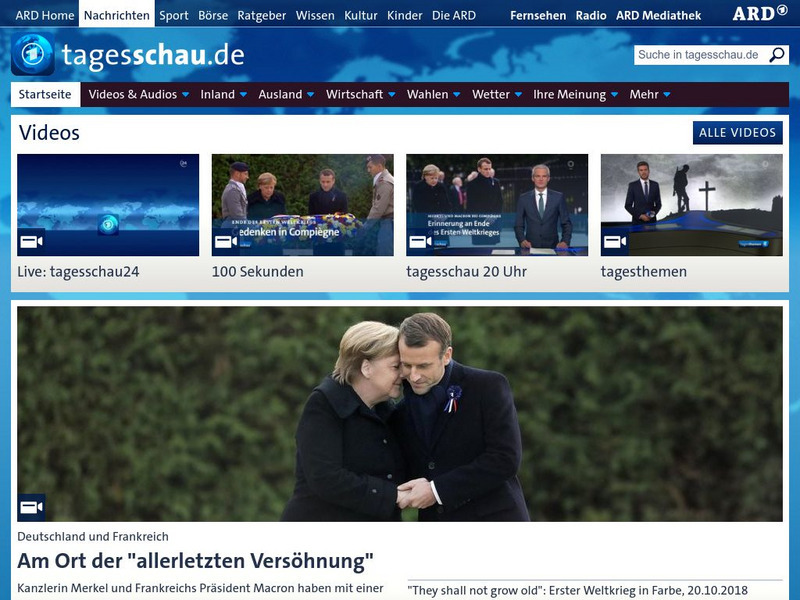 Tagesschau Website