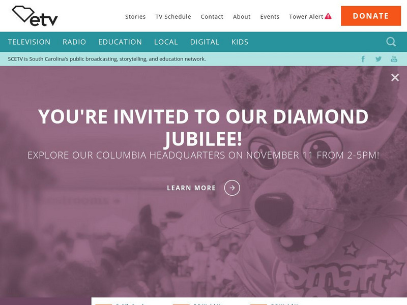 South Carolina Educational Television (Scetv) Website South Carolina Educational Television (Scetv) Website