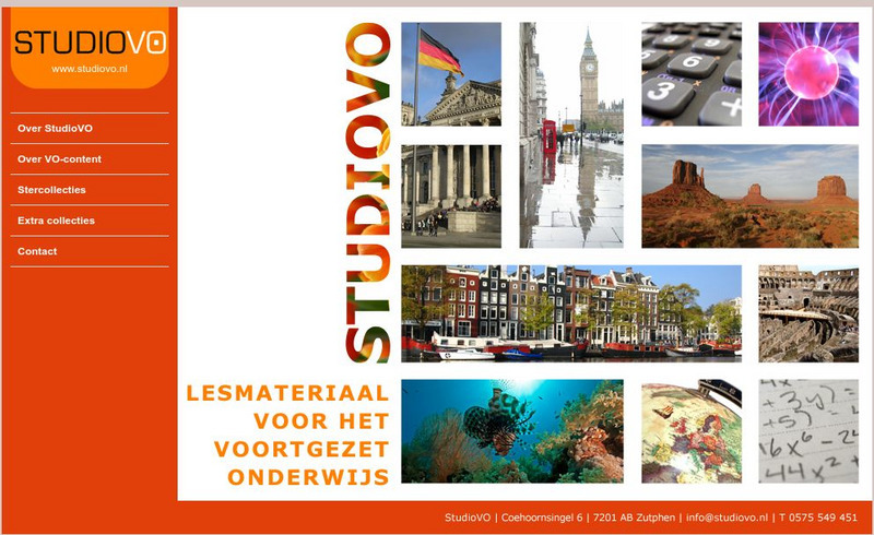 Studio Vo Digitaal Lesmateriaal Website