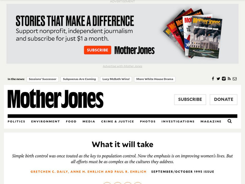 Mother Jones: What It Will Take Website Mother Jones: What It Will Take Website
