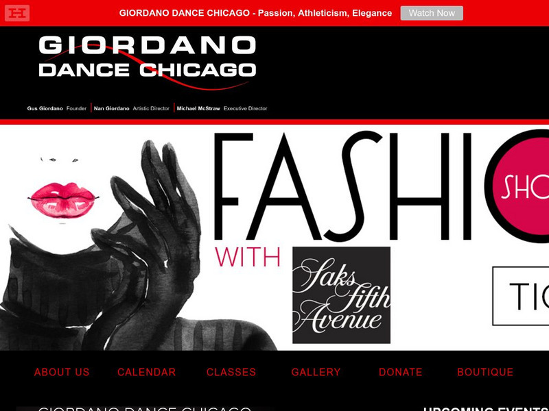 Gus Giordano Jazz Dance Chicago Website Gus Giordano Jazz Dance Chicago Website