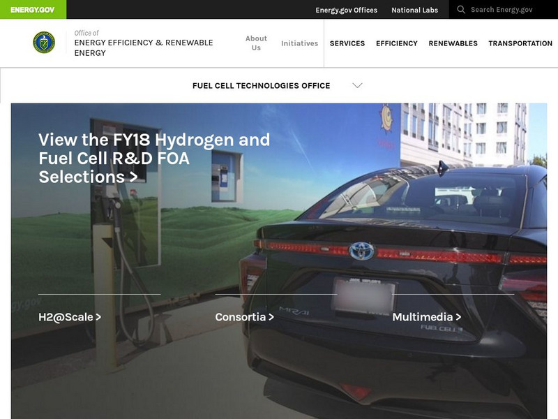 U.s. Department of Energy: Energy Efficiency: Fuel Cell Technologies Program Website U.s. Department of Energy: Energy Efficiency: Fuel Cell Technologies Program Website