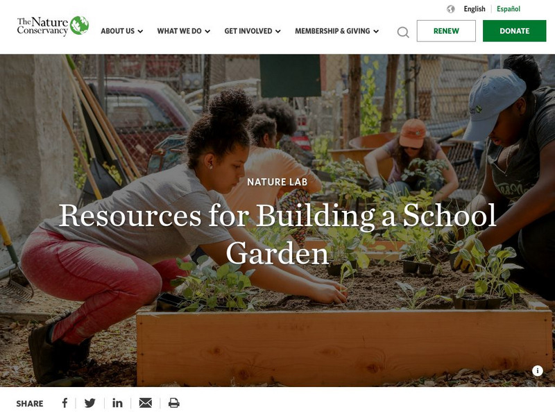 Nature Works Everywhere: Gardens Activity Guide: Community Instructional Video Nature Works Everywhere: Gardens Activity Guide: Community Instructional Video