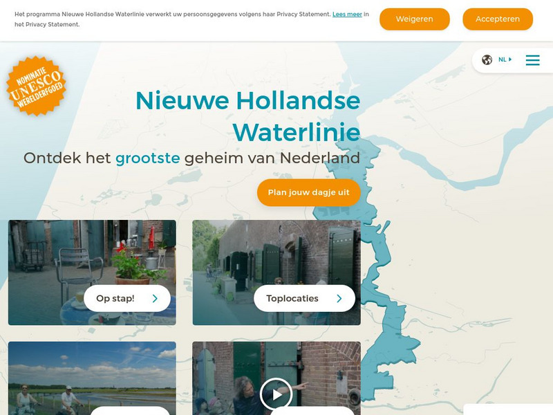 Educatie Hollandse Waterlinie Whiteboard Educatie Hollandse Waterlinie Whiteboard