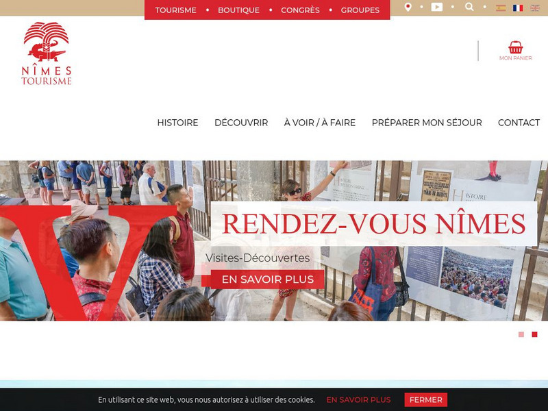 Nimes Convention and Visitors Bureau: Nimes Tourisme Website Nimes Convention and Visitors Bureau: Nimes Tourisme Website