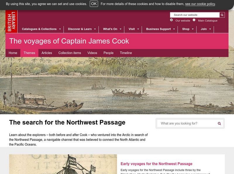 British Library: The Search for the Northwest Passage Website British Library: The Search for the Northwest Passage Website