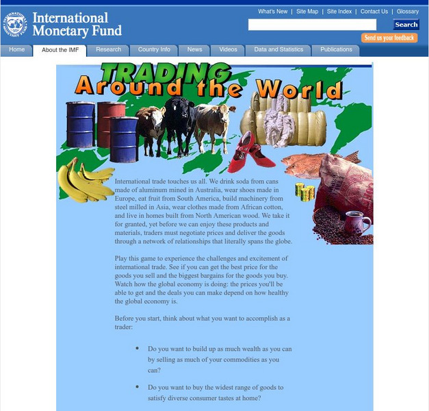 International Monetary Fund: Trading Around the World Interactive International Monetary Fund: Trading Around the World Interactive