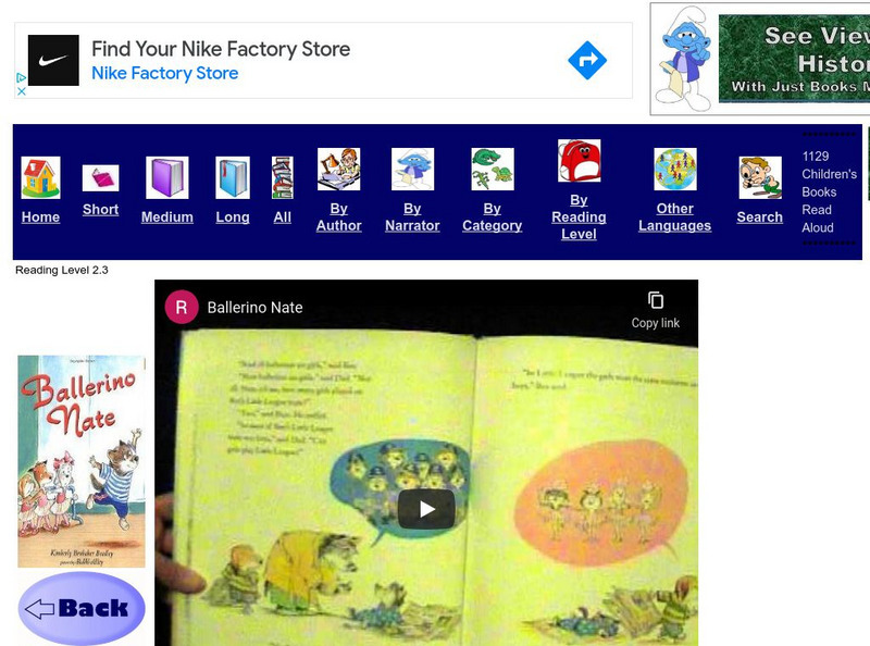 Just Books Read Aloud: Kimberly Bradley: Ballerino Nate eBook