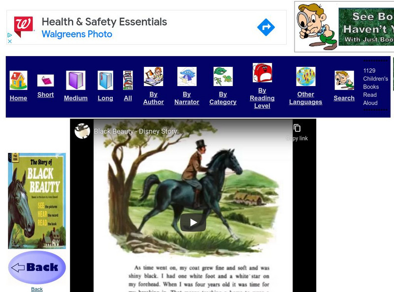 Just Books Read Aloud: Walt Disney: Black Beauty eBook