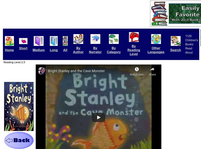 Just Books Read Aloud: Matt Buckingham: Bright Stanley eBook